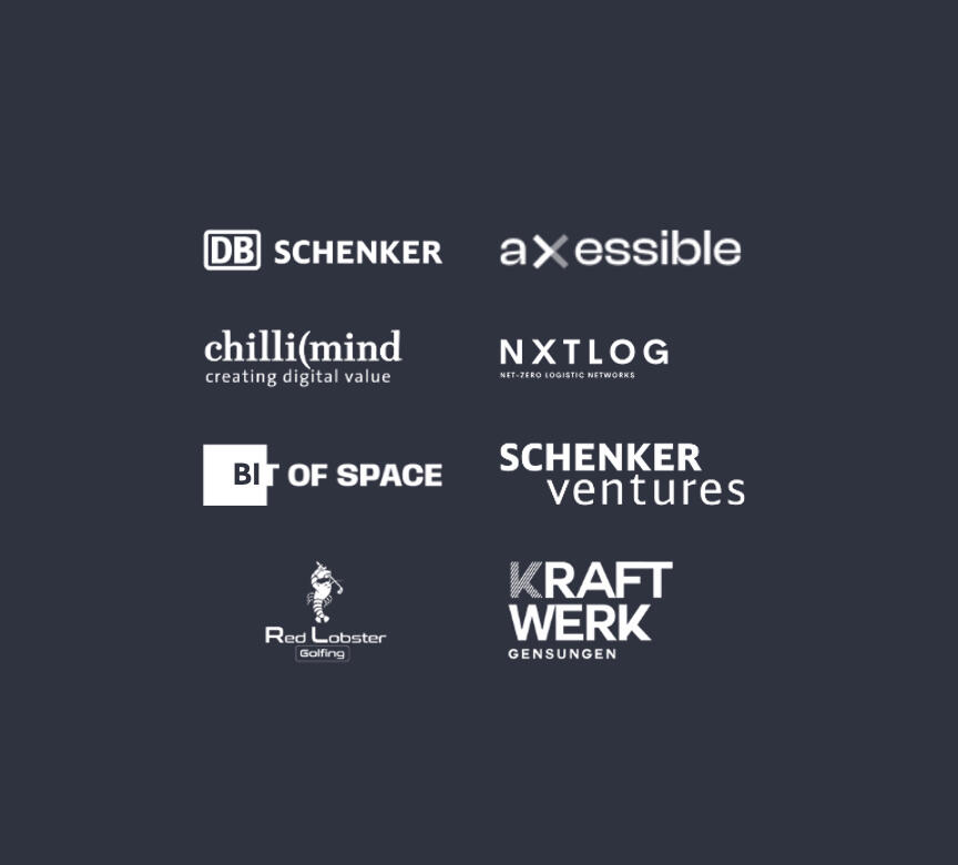 Companies I worked with: DB Schenker, Accessible, Chilli Mind, Nxtlog, Bitofspace, Schenker Ventures, Red Lobster Golfing, Kraftwerk